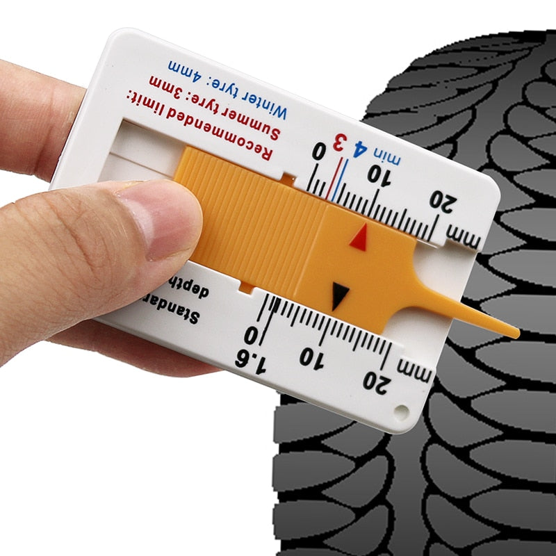 0 - 20 Mm Auto Tyre Tread Depth Gauge Caliper