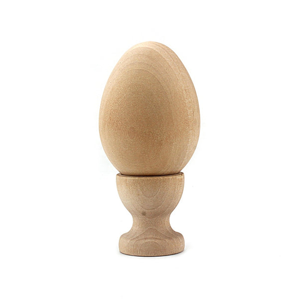 Montessori Wooden Egg and Cup 1:1 Simulation Wood Egg